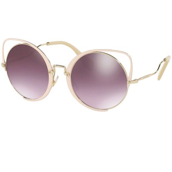 Miu Miu Accessories - Miu Miu Sunglasses Pale Gold Peach